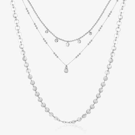 COLLANA LUNGA TRE FILI DONNA BROSWAY SYMPHONIA BYM109 BROSWAY
