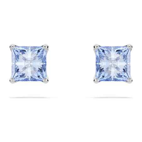 ORECCHINI A LOBO MATRIX TAGLIO SQUADRATO BLU DONNA SWAROVSKI  5723561 SWAROVSKI
