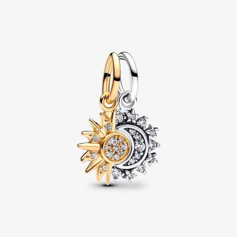 CHARM PENDENTE SOLE E LUNA DIVISIBILE DONNA PANDORA CHARM PENDENTE SOLE E LUNA DIVISIBILE DONNA PANDORA