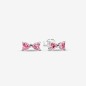 ORECCHINI FIOCCO LUMINOSO ROSA GRANDE DONNA PANDORA ORECCHINI FIOCCO LUMINOSO ROSA GRANDE DONNA PANDORA
