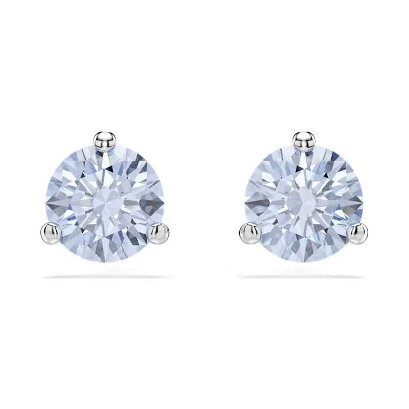 ORECCHINI A LOBO SOLITAIRE ROUND BLU DONNA SWAROVSKI ORECCHINI A LOBO SOLITAIRE ROUND BLU DONNA SWAROVSKI
