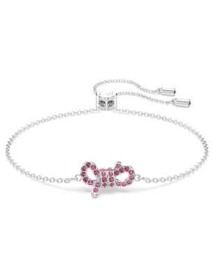 BRACCIALE LIFELONG BOW FIOCCO ROSA DONNA SWAROVSKI  5723553 SWAROVSKI