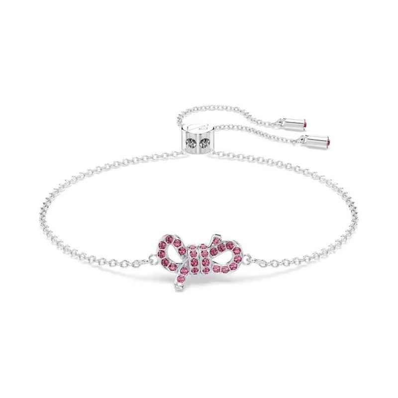 BRACCIALE LIFELONG BOW FIOCCO ROSA DONNA SWAROVSKI BRACCIALE LIFELONG BOW FIOCCO ROSA DONNA SWAROVSKI