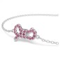 BRACCIALE LIFELONG BOW FIOCCO ROSA DONNA SWAROVSKI BRACCIALE LIFELONG BOW FIOCCO ROSA DONNA SWAROVSKI