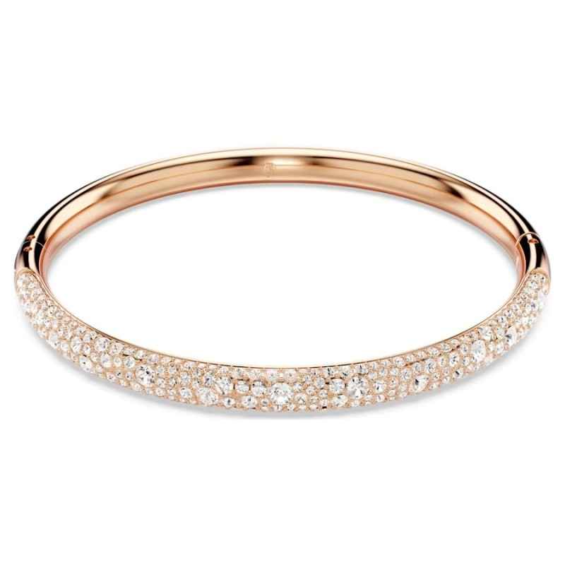 BRACCIALE RIGIDO METEORA PAVE' PLACCATO ORO ROSA SWAROVSKI BRACCIALE RIGIDO METEORA PAVE' PLACCATO ORO ROSA SWAROVSKI