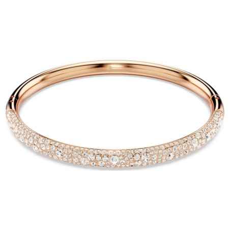 BRACCIALE RIGIDO METEORA PAVE' PLACCATO ORO ROSA SWAROVSKI 5688611 SWAROVSKI