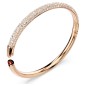 BRACCIALE RIGIDO METEORA PAVE' PLACCATO ORO ROSA SWAROVSKI BRACCIALE RIGIDO METEORA PAVE' PLACCATO ORO ROSA SWAROVSKI