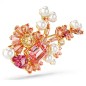 SPILLA GEMA CRYSTAL PEARL FIORE ROSA DONNA SWAROVSKI SPILLA GEMA CRYSTAL PEARL FIORE ROSA DONNA SWAROVSKI
