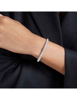 BRACCIALE RIGIDO SUBLIMA PAVE' A NEVE MIS.L SWAROVSKI  5684242 SWAROVSKI