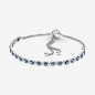 BRACCIALE TENNIS BLU CHIUSURA REGOLABILE DONNA PANDORA BRACCIALE TENNIS BLU CHIUSURA REGOLABILE DONNA PANDORA