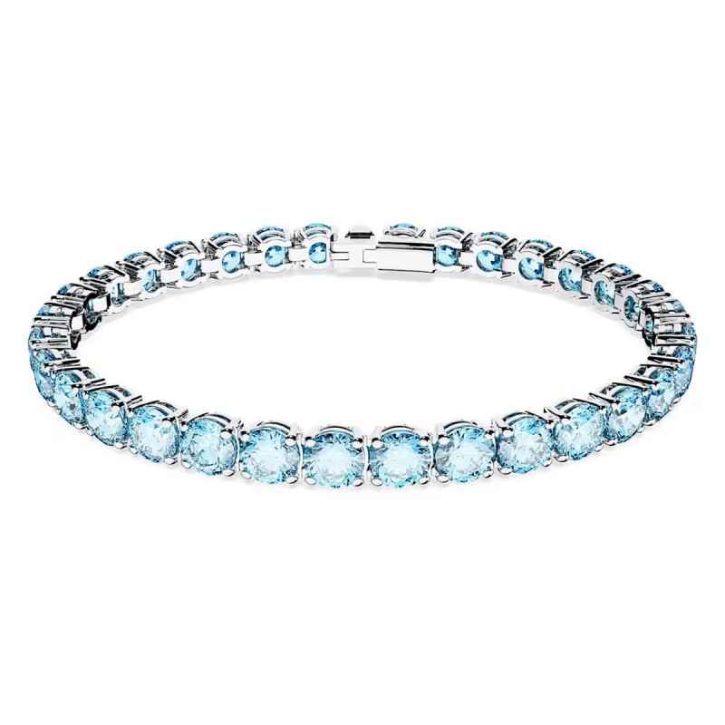 BRACCIALE TENNIS BLU S MATRIX DONNA SWAROVSKI BRACCIALE TENNIS BLU S MATRIX DONNA SWAROVSKI