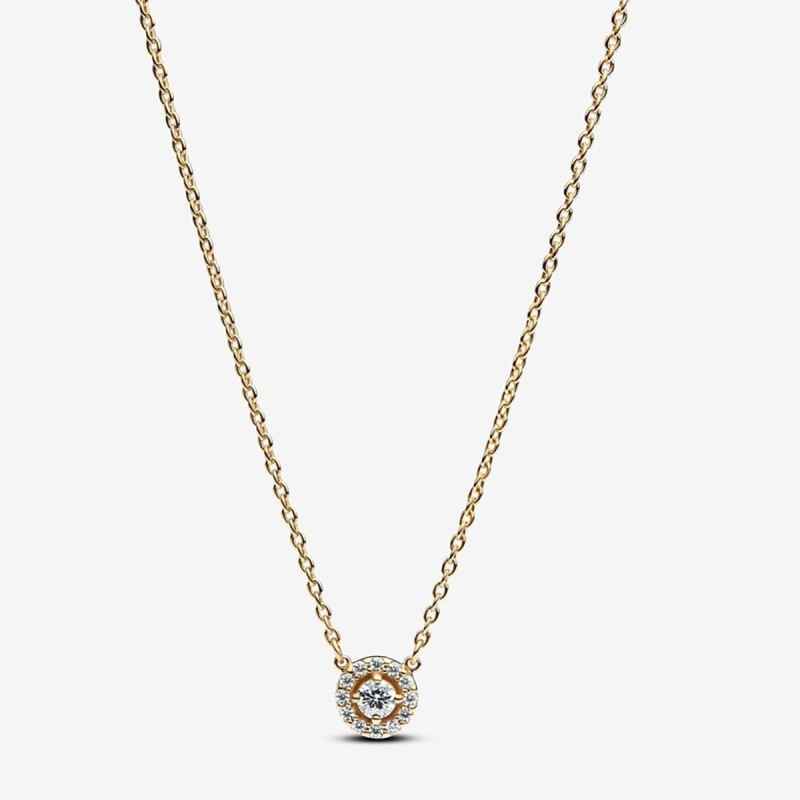 COLLANA PUNTO LUCE E PAVÈ DONNA PANDORA COLLANA PUNTO LUCE E PAVÈ DONNA PANDORA