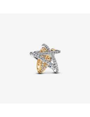 CHARM STELLA INTRECCIATA LUMINOSA DONNA PANDORA  763590C01 PANDORA