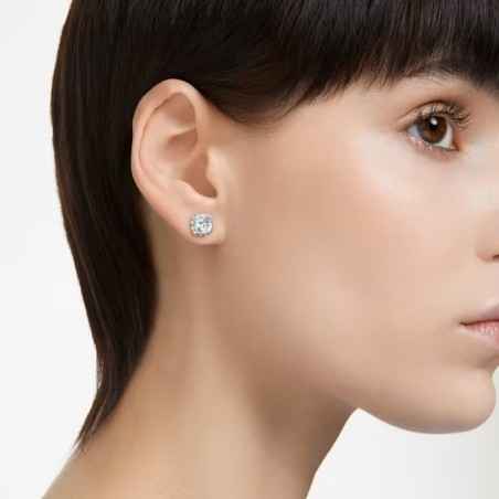 ORECCHINI A LOBO BIRTHSTONE BIANCHI DONNA SWAROVSKI 
