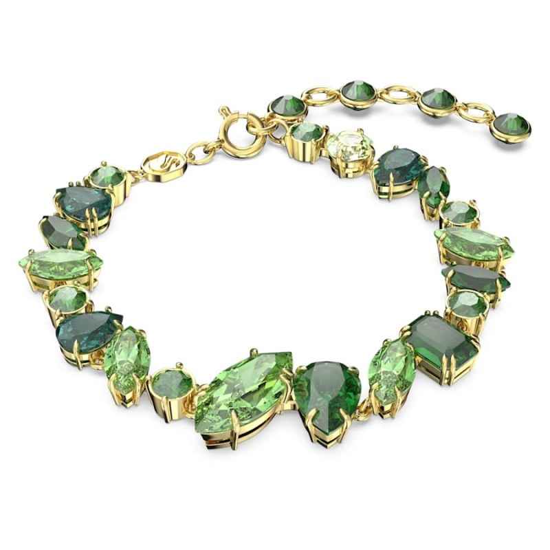 BRACCIALE GEMA VERDE TAGLIO MISTO DONNA SWAROVSKI BRACCIALE GEMA VERDE TAGLIO MISTO DONNA SWAROVSKI