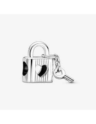 CHARM LUCCHETTO E CHIAVE BE MINE PANDORA MOMENTS 790095C01 PANDORA
