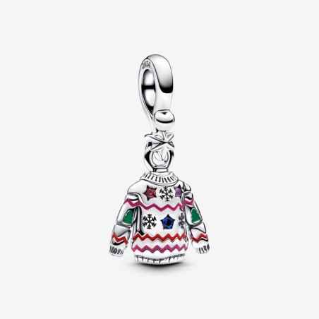 CHARM PENDENTE MAGLIONE DI NATALE DONNA PANDORA  793596C01 PANDORA