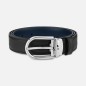 CINTURA REVERSIBILE NERA BLU 30MM UOMO MONTBLANC CINTURA REVERSIBILE NERA BLU 30MM UOMO MONTBLANC