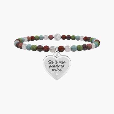 BRACCIALE CUORE PENSIERO FELICE DONNA KIDULT  732265 KIDULT