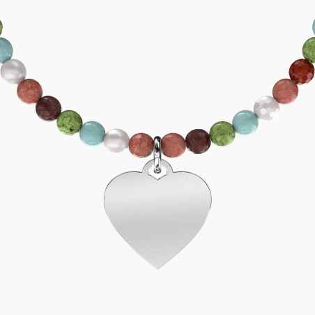 BRACCIALE CUORE PENSIERO FELICE DONNA KIDULT 