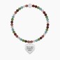 BRACCIALE CUORE PENSIERO FELICE DONNA KIDULT BRACCIALE CUORE PENSIERO FELICE DONNA KIDULT