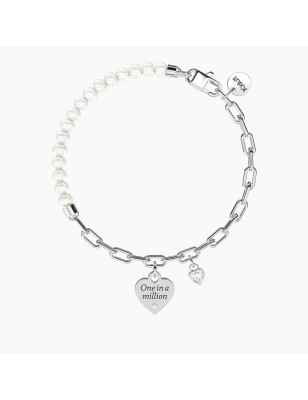 BRACCIALE ONE IN A MILLION PERLE E ZIRCONE DONNA KIDULT  732271 KIDULT