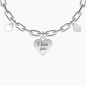 BRACCIALE REGOLABILE CUORE I LOVE YOU DONNA KIDULT BRACCIALE REGOLABILE CUORE I LOVE YOU DONNA KIDULT