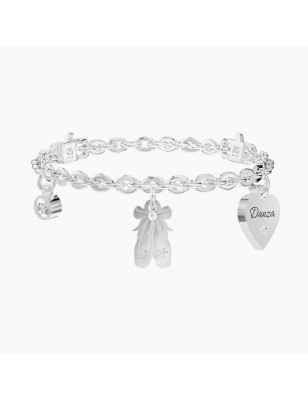 BRACCIALE CIONDOLO SCARPETTE BALLERINA SENSUALITÀ DONNA KIDULT 
