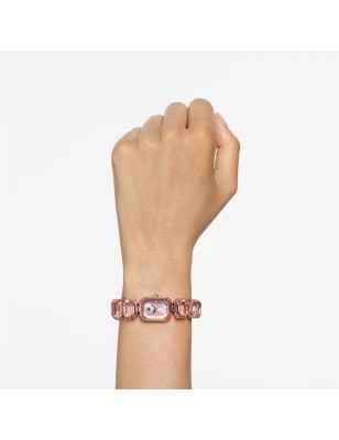 OROLOGIO BRACCIALETTO TAGLIO OCTAGON ROSA SWAROVSKI 5630837 SWAROVSKI