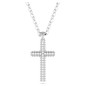 COLLANA INSIGNE PAVÉ CROCE RODIO DONNA SWAROVSKI COLLANA INSIGNE PAVÉ CROCE RODIO DONNA SWAROVSKI