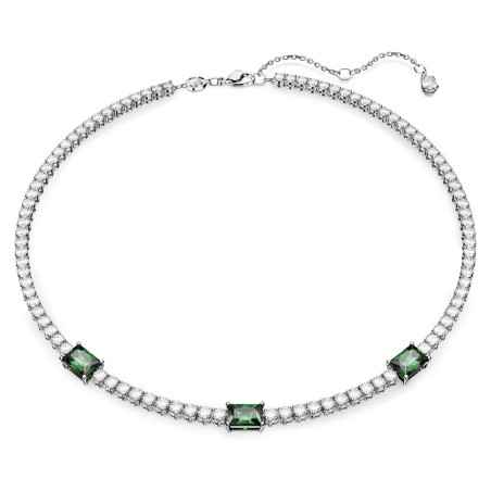 COLLANA MATRIX TENNIS TAGLIO MISTO VERDE DONNA SWAROVSKI  5666168 SWAROVSKI