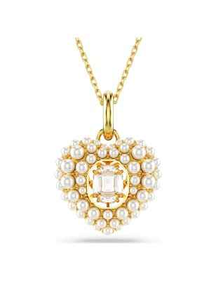 COLLANA HYPERBOLA CUORE BIANCO DONNA SWAROVSKI  5680399 SWAROVSKI