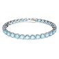 BRACCIALE TENNIS TAGLIO TONDO BLU M DONNA SWAROVSKI BRACCIALE TENNIS TAGLIO TONDO BLU M DONNA SWAROVSKI