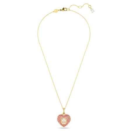 COLLANA HYPERBOLA CUORE ROSA CRYSTAL PEARL SWAROVSKI