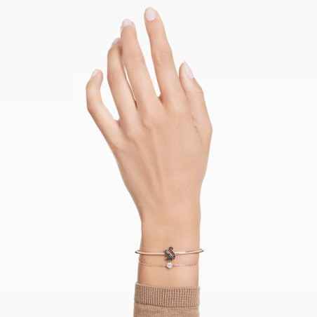 BRACCIALE RIGIDO SWAN CIGNO NERO SWAROVSKI