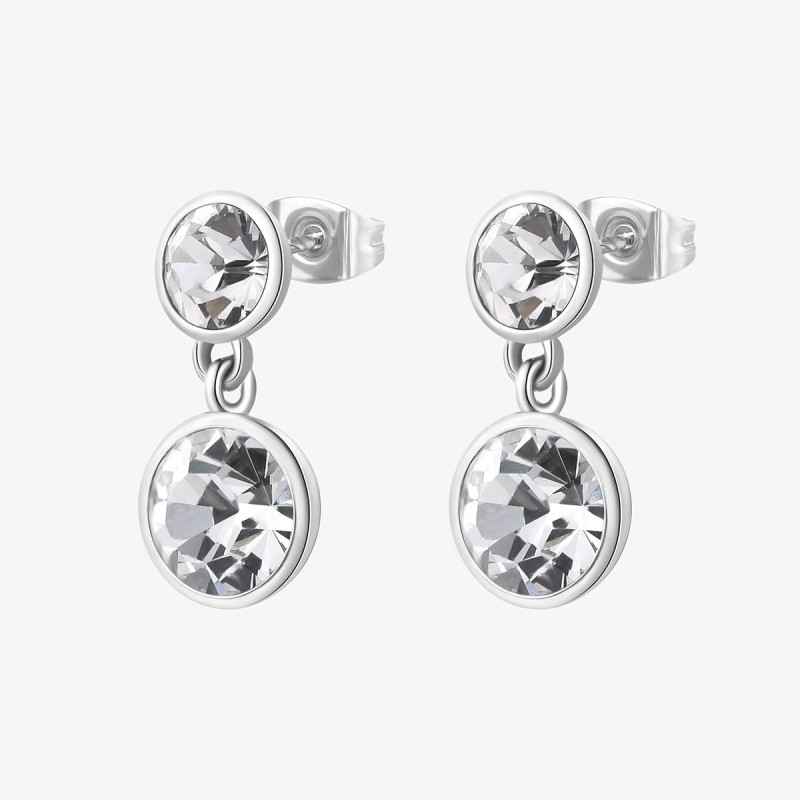 ORECCHINI PENDENTI ACCIAIO CRISTALLI SYMPHONIA DONNA BROSWAY ORECCHINI PENDENTI ACCIAIO CRISTALLI SYMPHONIA DONNA BROSWAY