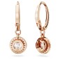 ORECCHINI PENDENTI TAGLIO TONDO PAVE' DONNA SWAROVSKI ORECCHINI PENDENTI TAGLIO TONDO PAVE' DONNA SWAROVSKI