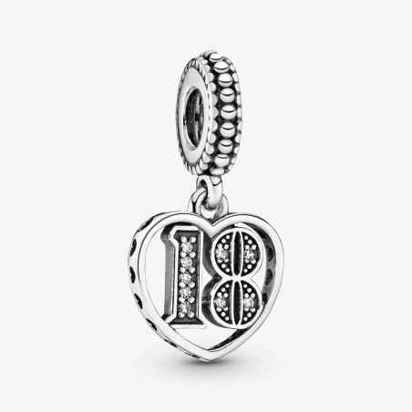 CHARM PENDENTE 18 ANNI DONNA PANDORA  797262CZ PANDORA