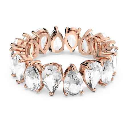 ANELLO VITTORE PLACCATO ORO ROSA MIS.55 DONNA SWAROVSKI  5585425 SWAROVSKI