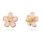 ORECCHINI A LOBO FLORERE FIORE ROSA DONNA SWAROVSKI ORECCHINI A LOBO FLORERE FIORE ROSA DONNA SWAROVSKI