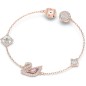 BRACCIALE CIGNO ROSA DAZZLING SWAN SWAROVSKI BRACCIALE CIGNO ROSA DAZZLING SWAN SWAROVSKI