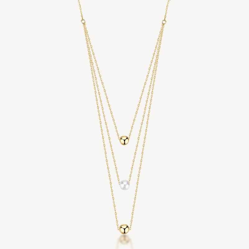 COLLANA MULTIFILO ACCIAIO PVD ORO DONNA BROSWAY PERFECT COLLANA MULTIFILO ACCIAIO PVD ORO DONNA BROSWAY PERFECT