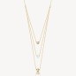 COLLANA MULTIFILO ACCIAIO PVD ORO DONNA BROSWAY PERFECT COLLANA MULTIFILO ACCIAIO PVD ORO DONNA BROSWAY PERFECT
