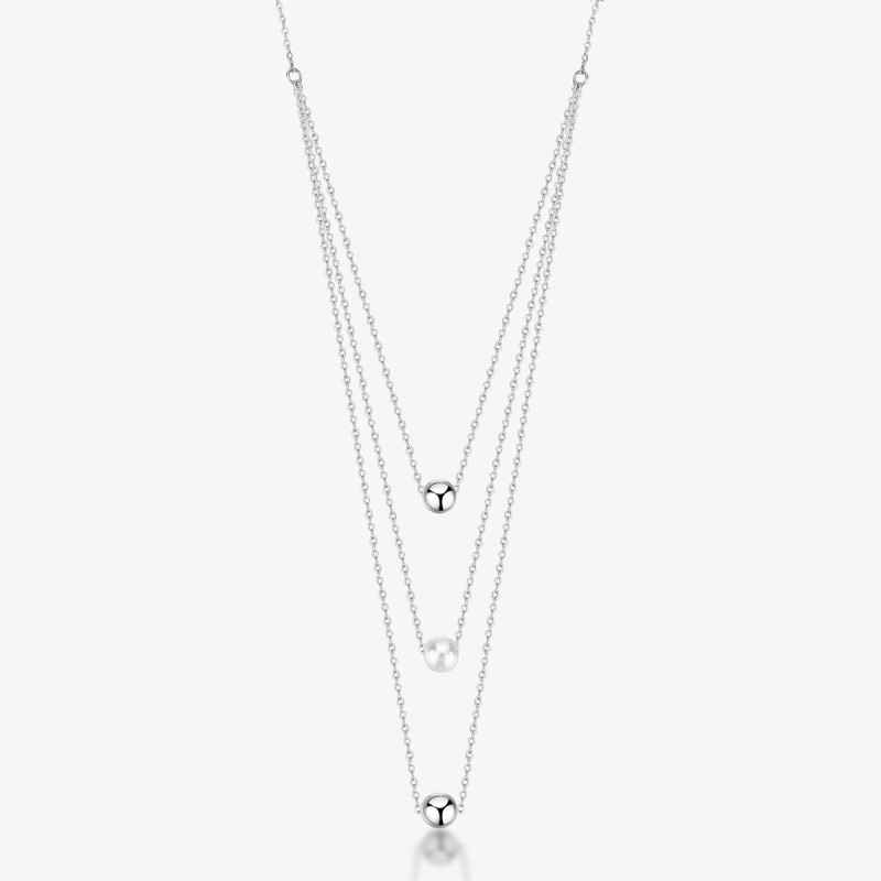 COLLANA MULTIFILO ACCIAO PERLA DONNA BROSWAY PERFECT COLLANA MULTIFILO ACCIAO PERLA DONNA BROSWAY PERFECT