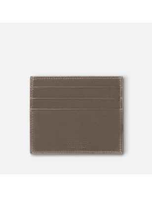 PORTA CARTE DI CREDITO MASTICE UOMO-DONNA MONTBLANC MEISTERSTUCK 198327 MONTBLANC
