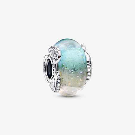 CHARM VETRO DI MURANO CIELO E PIUME DONNA PANDORA  792577C00 PANDORA