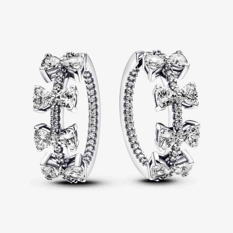 ORECCHINI CERCHI CON FIOCCHI LUMINOSI DONNA PANDORA TIMELESS ORECCHINI CERCHI CON FIOCCHI LUMINOSI DONNA PANDORA TIMELESS