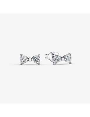 ORECCHINI FIOCCO LUMINOSO PICCOLO DONNA PANDORA TIMELESS 293542C01 PANDORA