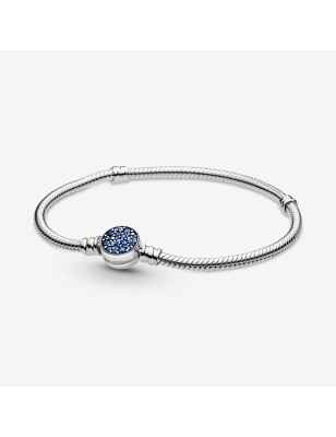 BRACCIALE CHIUSURA PIETRE BLU M20 DONNA PANDORA MOMENTS 599288C01-20 PANDORA