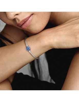 BRACCIALE CHIUSURA PIETRE BLU M20 DONNA PANDORA MOMENTS 599288C01-20 PANDORA